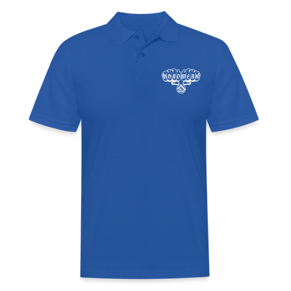 Männer Poloshirt "Parkettleger" Royalblau Männer Poloshirt