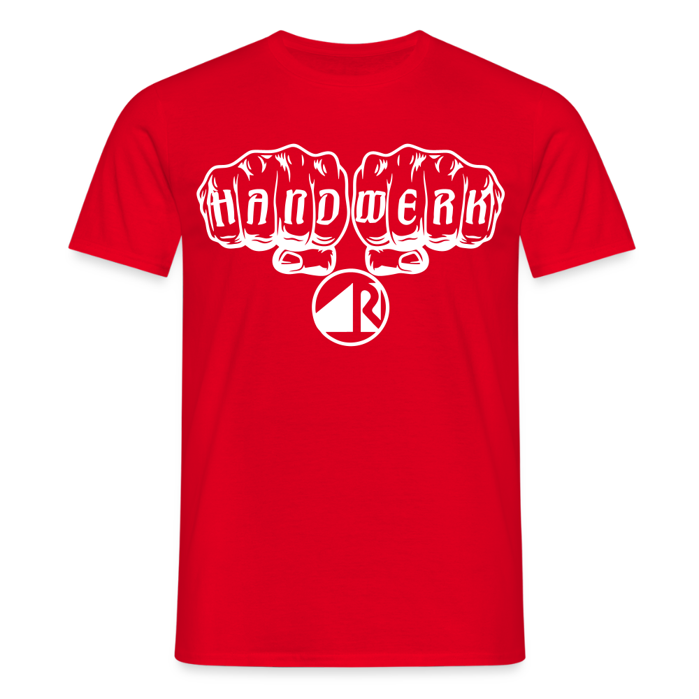 Unisex T-Shirt "Raumausstatter" Rot Männer T-Shirt