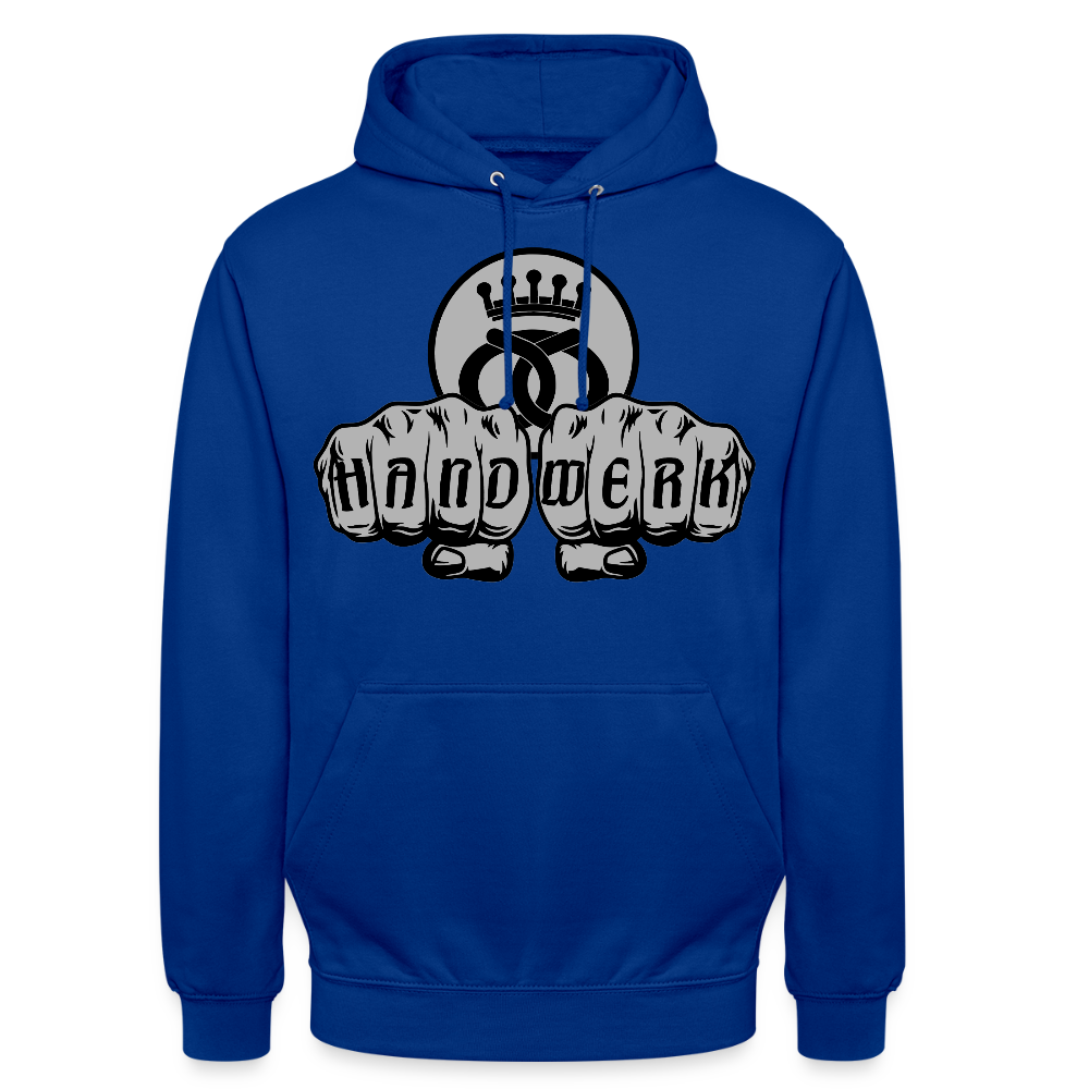Unisex Hoodie "Bäcker" Royalblau Unisex Hoodie