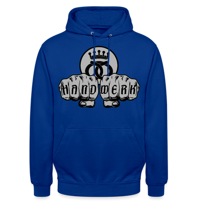 Unisex Hoodie "Bäcker" Royalblau Unisex Hoodie