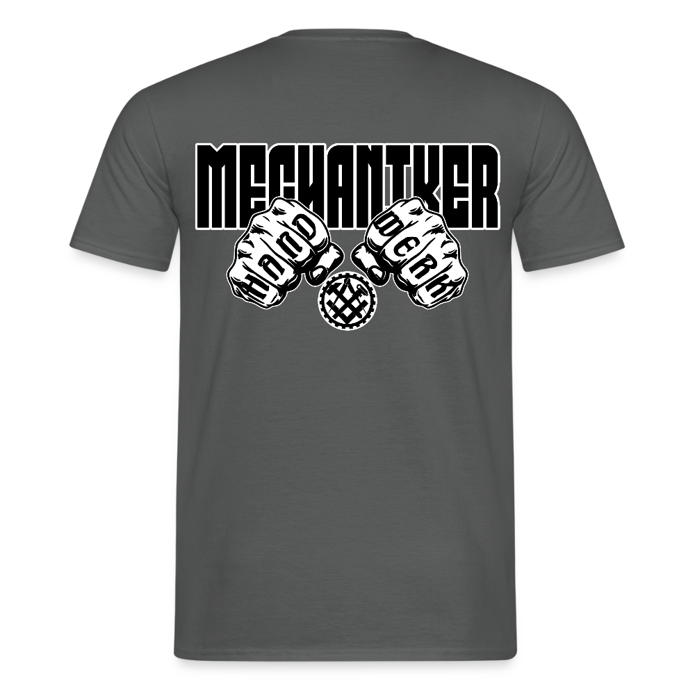 Unisex T-Shirt "Mechaniker" Anthrazit Männer T-Shirt