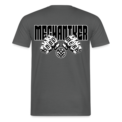Unisex T-Shirt "Mechaniker" Anthrazit Männer T-Shirt