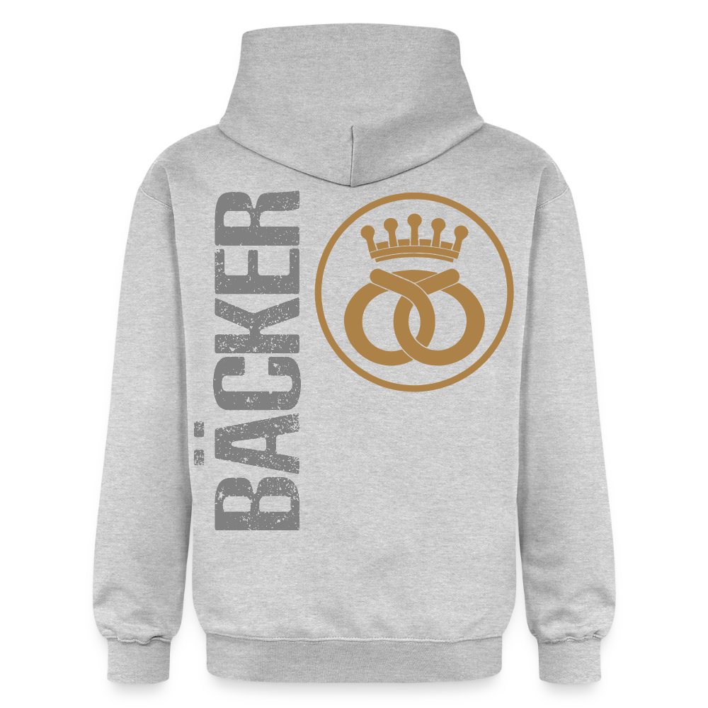 Gildan Unisex Softstyle® "Bäcker" Hellgrau meliert Gildan Unisex Softstyle® Midweight Hoodie