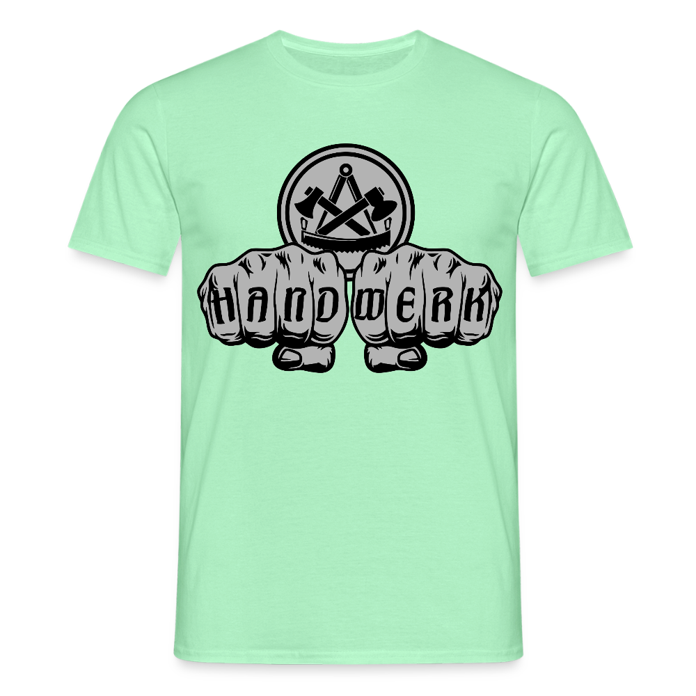 Unisex T-Shirt "Zimmermann" Mintgrün Männer T-Shirt