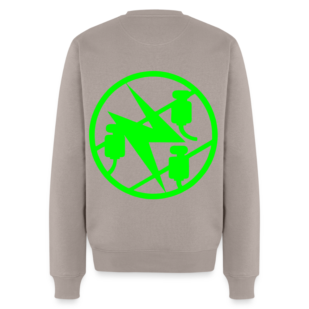 Unisex Premium Pullover "Elektriker" neongrün Männer Premium Pullover