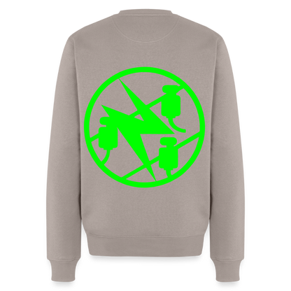 Unisex Premium Pullover "Elektriker" neongrün Männer Premium Pullover