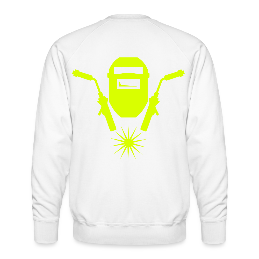 Unisex Premium Pullover "Metallbauer" neongelb Männer Premium Pullover