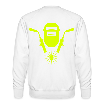Unisex Premium Pullover "Metallbauer" neongelb Männer Premium Pullover
