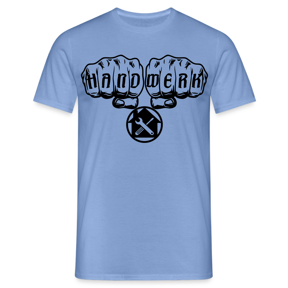 Unisex T-Shirt "Hausmeister" carolina blue Männer T-Shirt