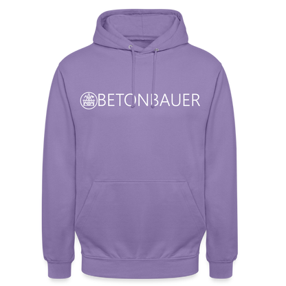 Unisex Hoodie "Betonbauer" Lavendel Unisex Hoodie