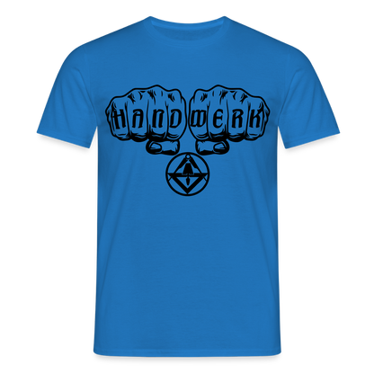 Unisex T-Shirt "Stuckateur" Royalblau Männer T-Shirt