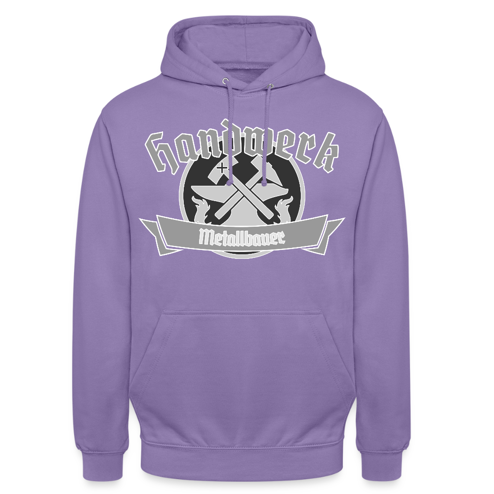 Unisex Hoodie "Metallbauer" Lavendel Unisex Hoodie