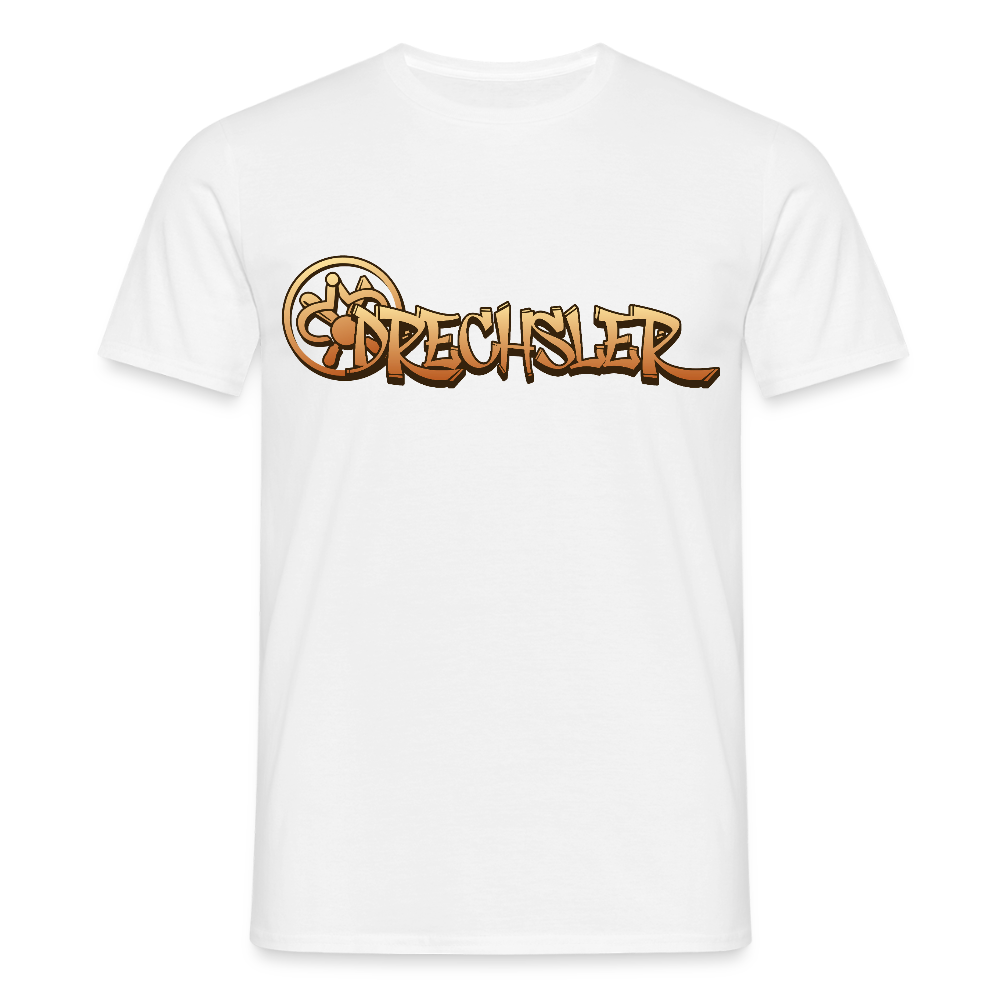 Unisex T-Shirt "Drechsler" Weiß Männer T-Shirt