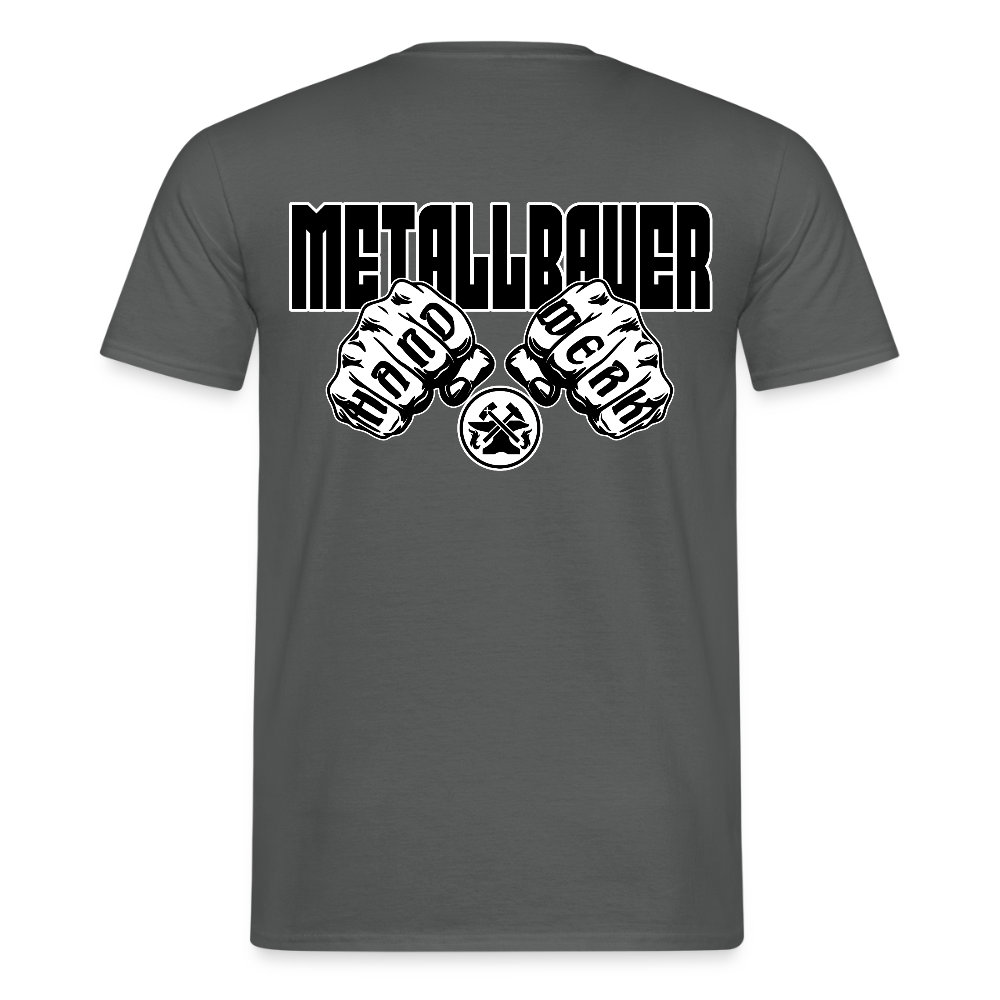 Unisex T-Shirt "Metallbauer" Anthrazit Männer T-Shirt
