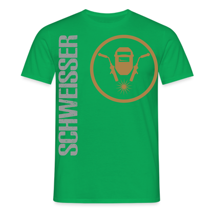 Unisex T-Shirt "Schweisser" Kelly Green Männer T-Shirt