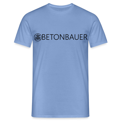 Unisex T-Shirt "Betonbauer" carolina blue Männer T-Shirt