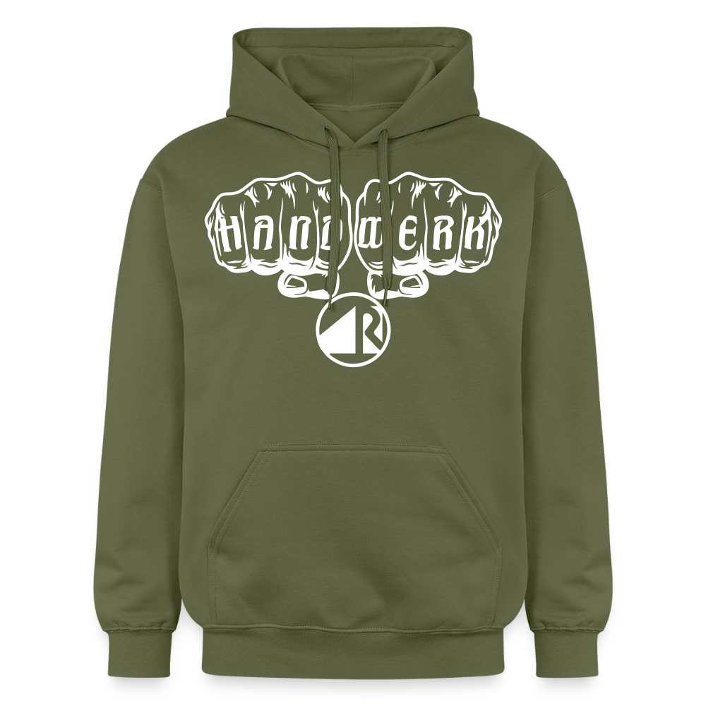 Gildan Unisex Softstyle® "Raumausstatter" Militärgrün Gildan Unisex Softstyle® Midweight Hoodie