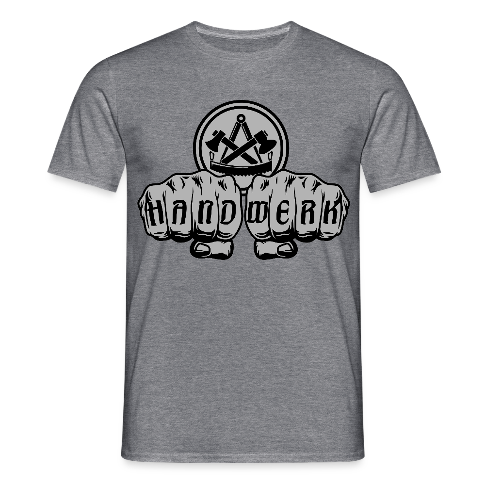 Unisex T-Shirt "Zimmermann" Graphit meliert Männer T-Shirt