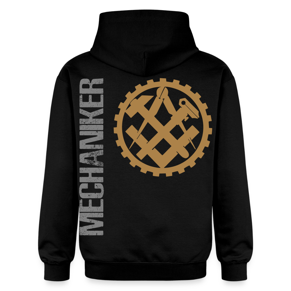 Gildan Unisex Softstyle® "Mechaniker" Schwarz Gildan Unisex Softstyle® Midweight Hoodie