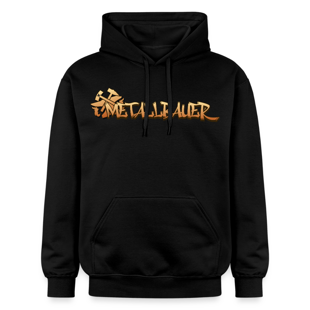 Gildan Unisex Softstyle® "Metallbauer" Schwarz Gildan Unisex Softstyle® Midweight Hoodie