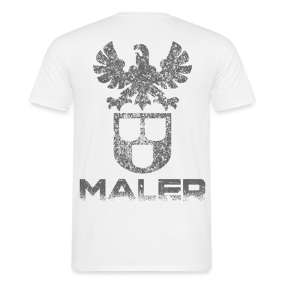 Unisex T-Shirt "Maler" Weiß Männer T-Shirt