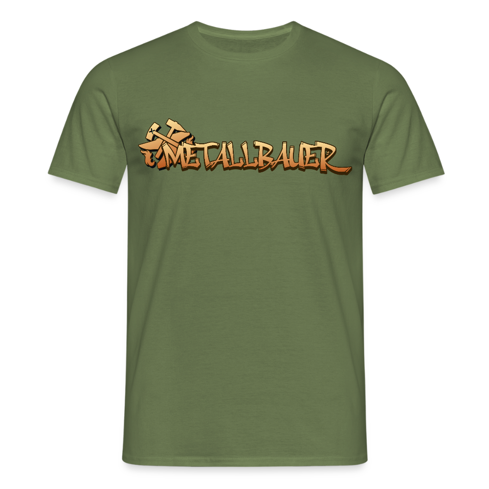 Unisex T-Shirt "Metallbauer" Militärgrün Männer T-Shirt