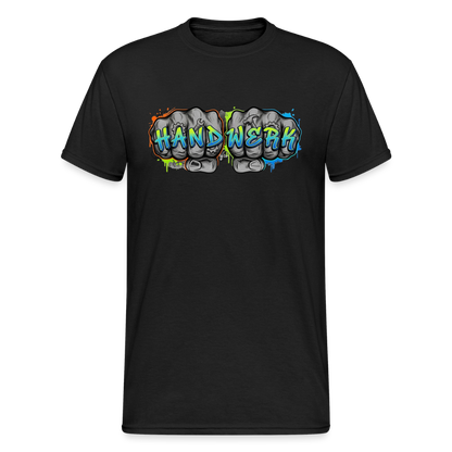 Unisex T-Shirt "Handwerk" Street Fist & Font Schwarz Männer Gildan Heavy T-Shirt {{ color }}