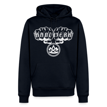 Männer Premium Hoodie "Zimmermann" Navy Männer Premium Hoodie