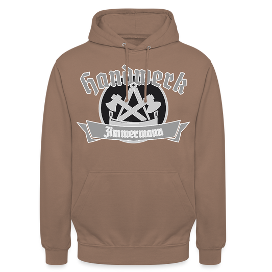 Unisex Hoodie "Zimmermann" - Mokka