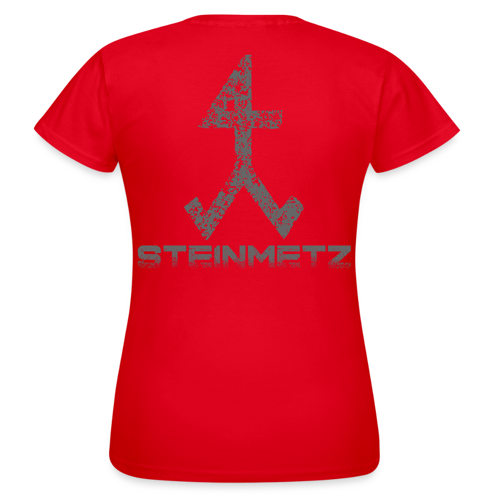 Frauen T-Shirt "Steinmetz" Rot Frauen T-Shirt