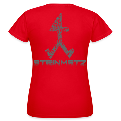 Frauen T-Shirt "Steinmetz" Rot Frauen T-Shirt