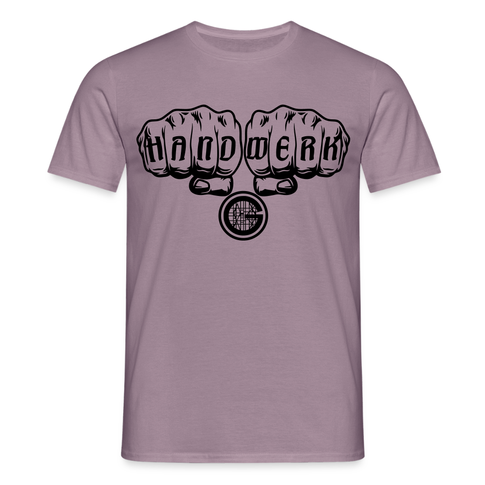 Unisex T-Shirt "Gerüstbauer" - Lilagrau 