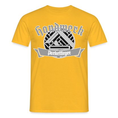 Unisex T-Shirt "Parkettleger" Gelb Männer T-Shirt