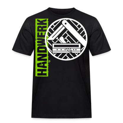 Unisex Workwear T-Shirt "Parkettleger" Schwarz Männer Workwear T-Shirt