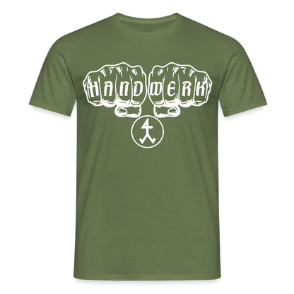 Unisex T-Shirt "Steinmetz" Militärgrün Männer T-Shirt