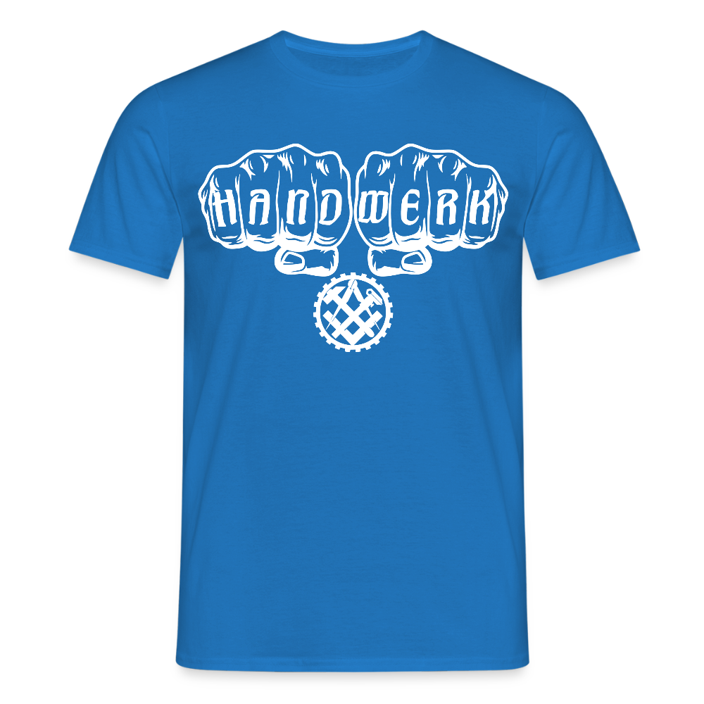 Unisex T-Shirt "Mechaniker" Royalblau Männer T-Shirt