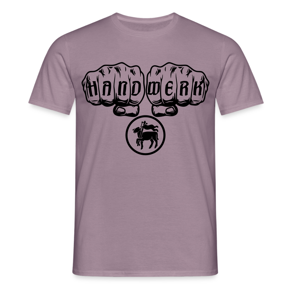 Unisex T-Shirt "Fleischer" Lilagrau Männer T-Shirt