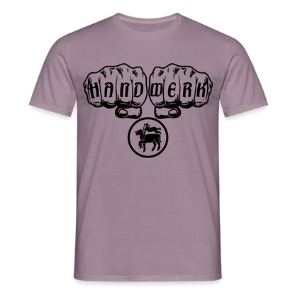 Unisex T-Shirt "Fleischer" Lilagrau Männer T-Shirt