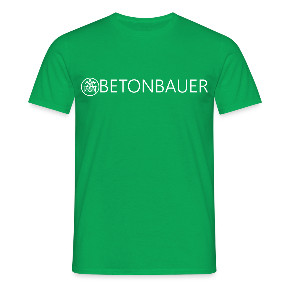 Unisex T-Shirt "Betonbauer" Kelly Green Männer T-Shirt