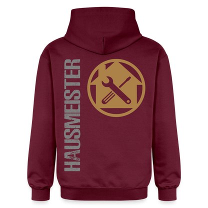 Gildan Unisex Softstyle® "Hausmeister" Maroon Gildan Unisex Softstyle® Midweight Hoodie
