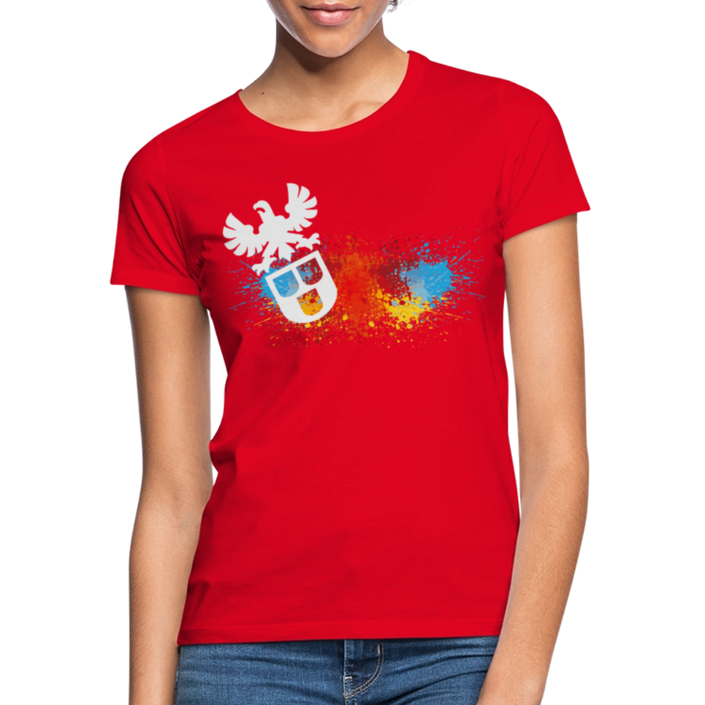 Frauen T-Shirt "Splash-Maler" Frauen T-Shirt