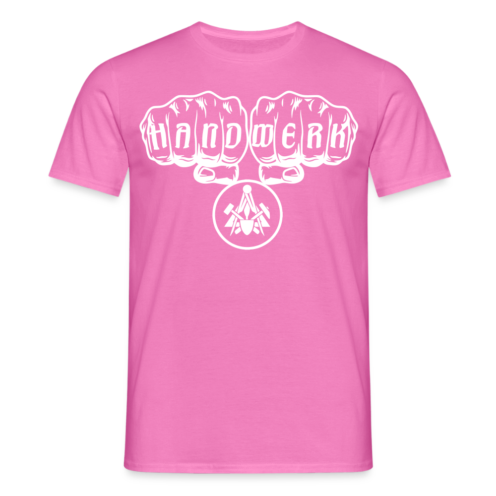 Unisex T-Shirt "Maurer" Pink Männer T-Shirt