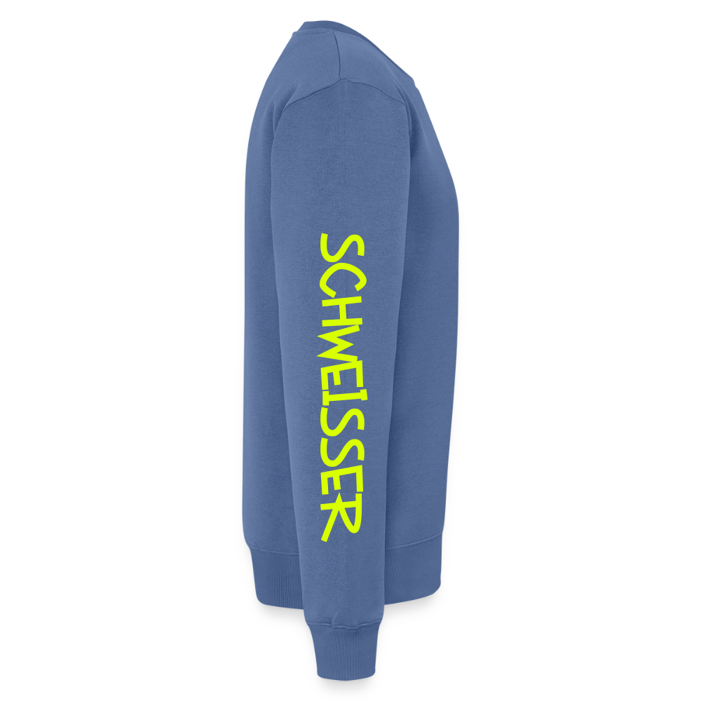 Unisex Premium Pullover "Schweisser" neongelb Männer Premium Pullover