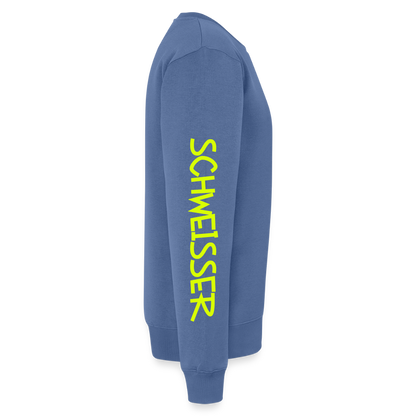 Unisex Premium Pullover "Schweisser" neongelb Männer Premium Pullover