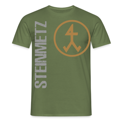 Unisex T-Shirt "Steinmetz" Militärgrün Männer T-Shirt