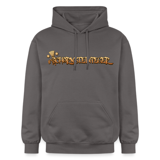 Gildan Unisex Softstyle® "Schornsteinfeger" Dunkelgrau Gildan Unisex Softstyle® Midweight Hoodie