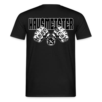 Unisex T-Shirt "Hausmeister" Schwarz Männer T-Shirt