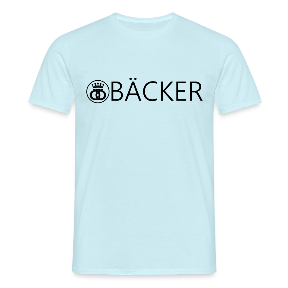 Unisex T-Shirt "Bäcker" Sky Männer T-Shirt