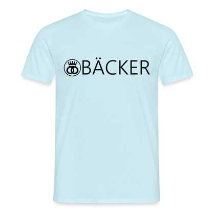 Unisex T-Shirt "Bäcker" Sky Männer T-Shirt