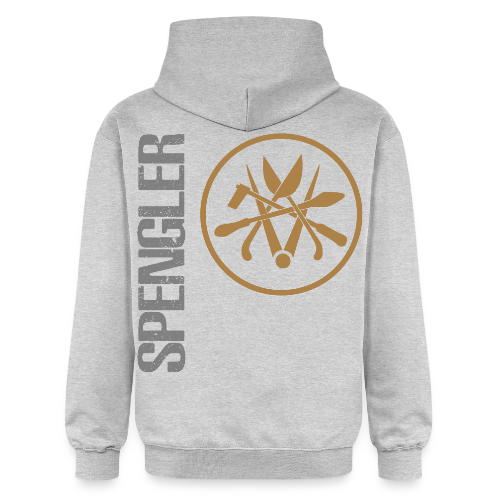 Gildan Unisex Softstyle® "Spengler" Hellgrau meliert Gildan Unisex Softstyle® Midweight Hoodie